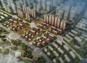 [安徽]万科合肥森林公园欧陆风格居住区建筑方案文本（...