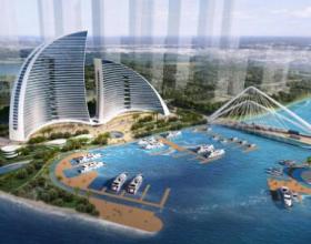 [珠海]现代风格弧线造型海景城市综合体建筑设计方案文本