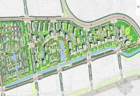 [北京]新都市主义滨河生态居住区景观规划设计方案