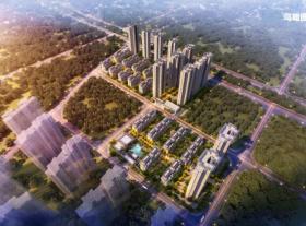 [长沙]某居住区洋房高层新中式示范区方案