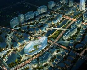 上海国际金融科技服务中心规划方案（加拿大事务所设计）