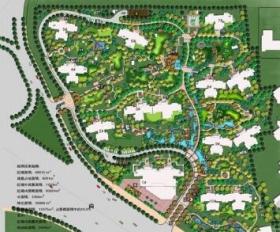 [西安]现代简约典雅风格居住区景观规划设计方案