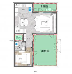 “爆红”的90㎡度假小院，中式+多院落打造策略解析！！