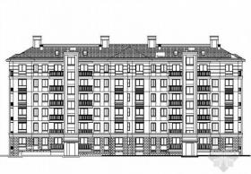 [安徽巢湖]某六层住宅楼建筑施工套图（7号）
