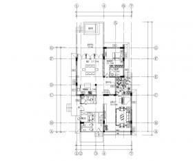 [福建]某古典别墅施工图及效果图