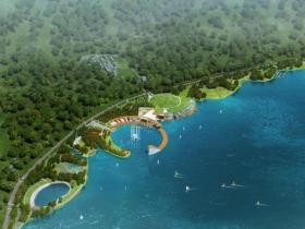 [浙江]东钱湖景区南岸线项目水上花园、阳光水岸概念方案...