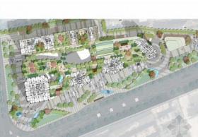 [南宁]现代风格都市居住商业综合体景观设计方案（含两套...