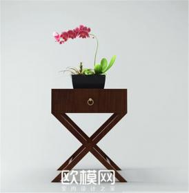 9.0 花架床头柜