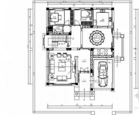 [浙江]豪华现代五室两厅两层别墅装修室内设计施工图