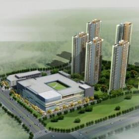 [成都]现代风格商住楼建筑设计方案文本