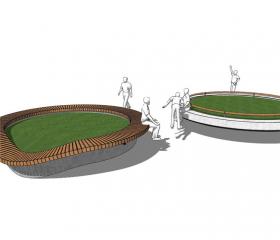 曲线座椅及种植池座椅 (29)