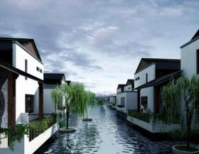[内蒙古]青城居住区景观方案文本+CAD-土人