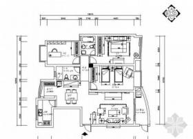 [无锡]风景社区现代两居室装修图（含效果图）