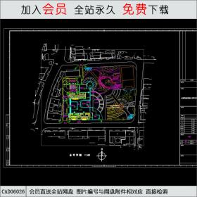 昆山市党校地块商业建筑设计方案CAD