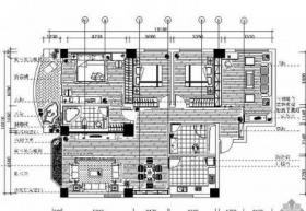 [成都]130平米三居室设计图（含效果）