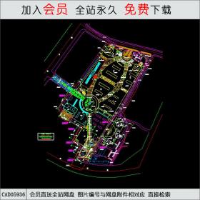 浙江商城施工图CAD