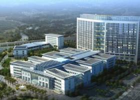 [福建]高层绿色中医联合医院建筑设计方案文本（含CAD）