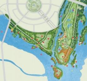[山东]滨水城市生态区景观规划设计