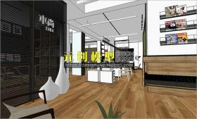 YC0007 SU场景模型草图大师模型室内3d模型Sketchup组件素材库...