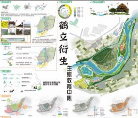 鹤立衍生生态教育中心——四川成都新都毗河白鹤岛