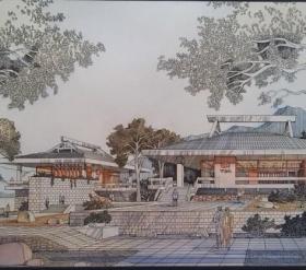 建筑表现技法 水彩画