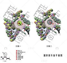 C39-停车场规划设计建筑CAD图纸地下车库停车场DWG原创设计...