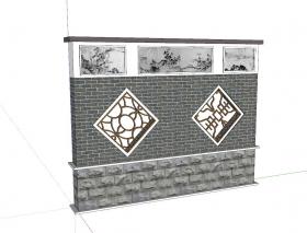 景墙照壁-圣城设计素材家园 (62)
