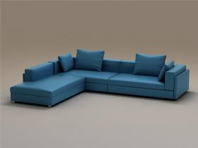 单个现代简约沙发3Dmax模型 (16)