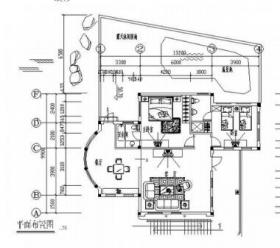 某山庄温泉别墅装修施工图