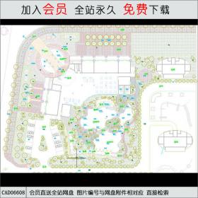 某会所建筑景观设计全套施工图CAD