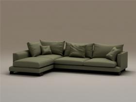 单个现代简约沙发3Dmax模型 (48)