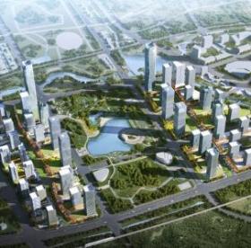 [江苏]城市经济核心地块规划设计方案文本（办公为主）