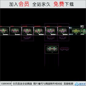 CAD03659高层住宅CAD