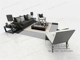中式风格沙发组合3Dmax模型 (48)