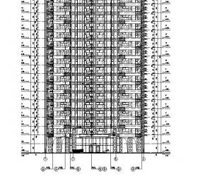 [河南]26层塔式住宅建筑施工图(16年全专业图纸）