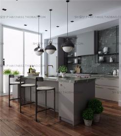 Croma Design多伦多尊贵现代气质厨房