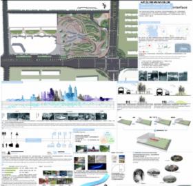 涌动●城市广场空间——扬州来鹤台广场景观改造提升设计
