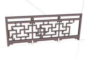 栏杆围栏SU模型 (72)