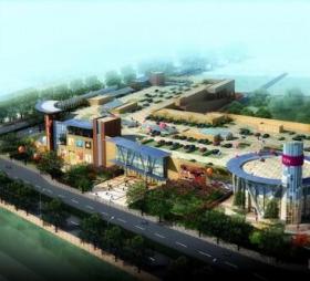 [山东]某三层商场建筑方案文本（含PPT）