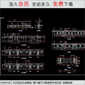 某洗浴中心大厅立面图CAD