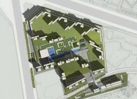 [深圳]现代化科技住宅小区组团景观规划设计方案