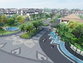 [四川]成都青城跟园景观方案设计（泰式景观）
