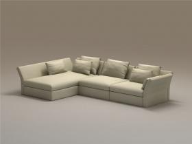 单个现代简约沙发3Dmax模型 (58)