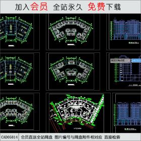 某商住楼方案图CAD