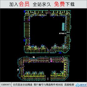 综合商业体CAD