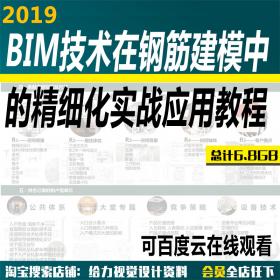 T1652-BIM技术在钢筋建模中的精细化实战应用视频教程办公...