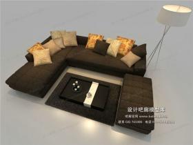 现代风格沙发组合3Dmax模型 (38)