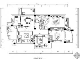 现代风格三居装修图