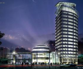 高层现代风格宾馆建筑方案文本及CAD扩初