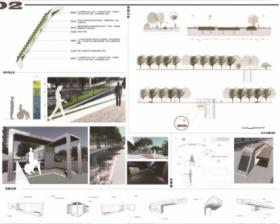 简行——城市人行道临时停车系统景观设计